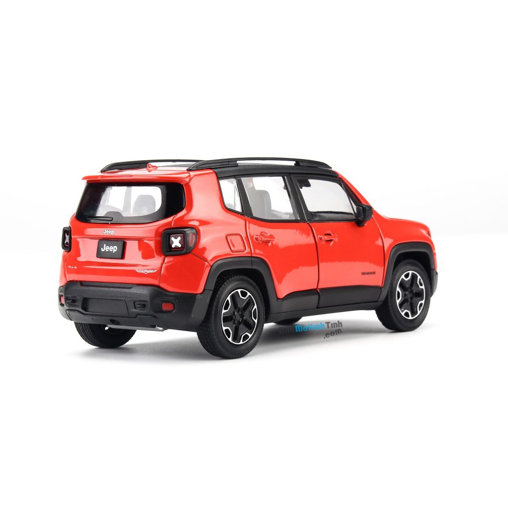 Mô hình xe Jeep Renegade Trailhawk 1:24 Welly - 24071