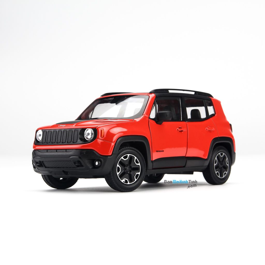 Mô hình xe Jeep Renegade Trailhawk 1:24 Welly - 24071