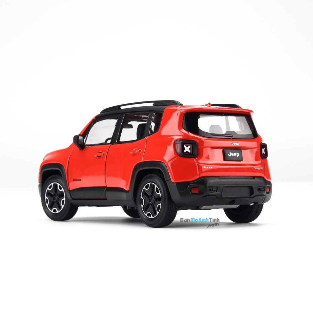 Mô hình xe Jeep Renegade Trailhawk 1:24 Welly - 24071