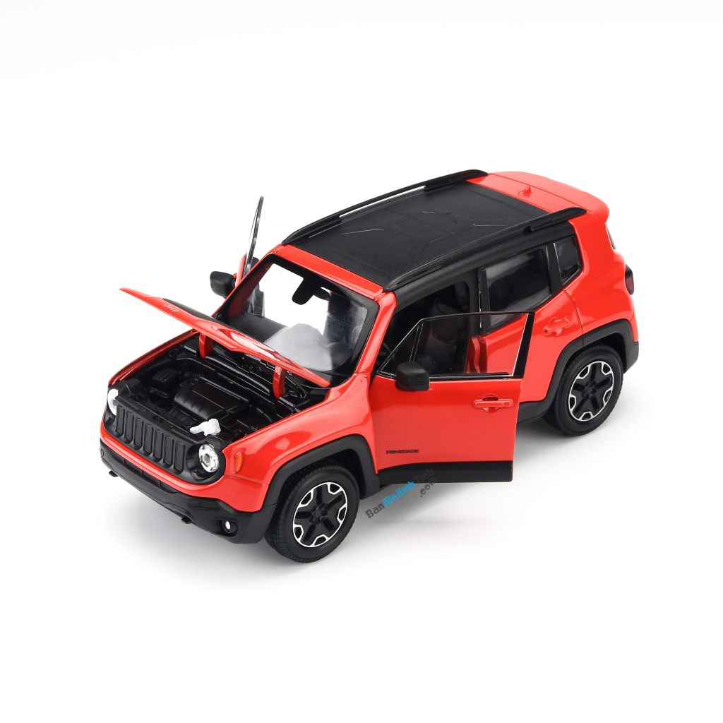 Mô hình xe Jeep Renegade Trailhawk 1:24 Welly - 24071
