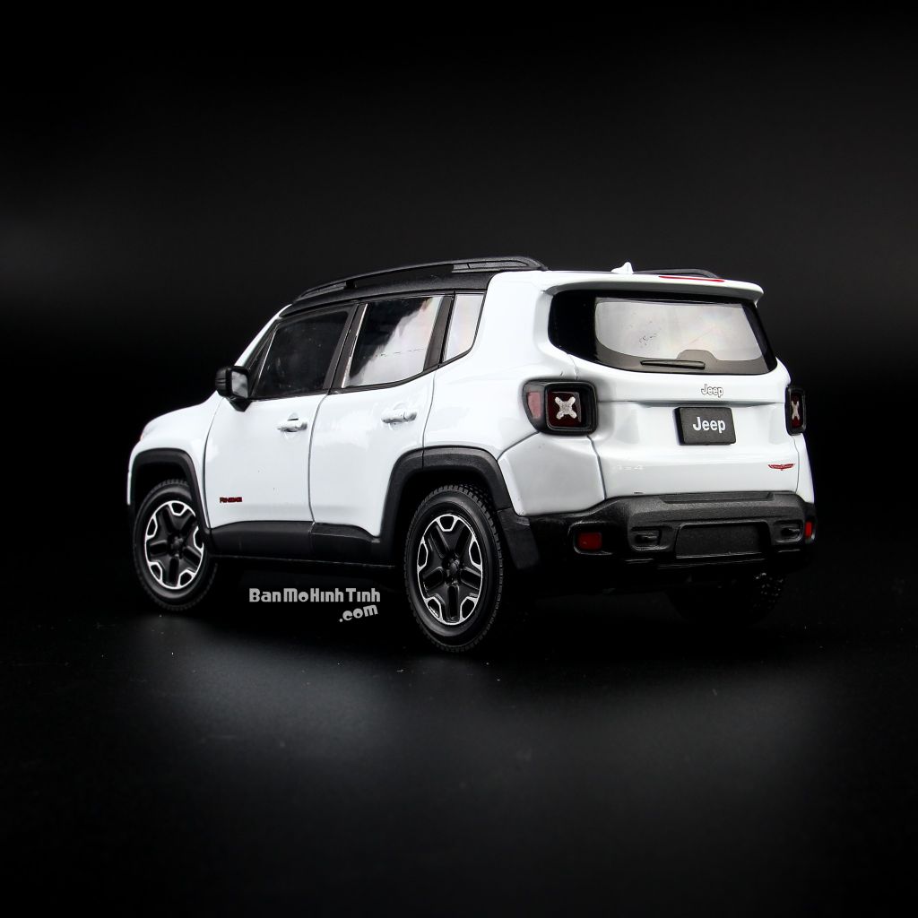 Mô hình xe Jeep Renegade Trailhawk 1:24 Welly - 24071