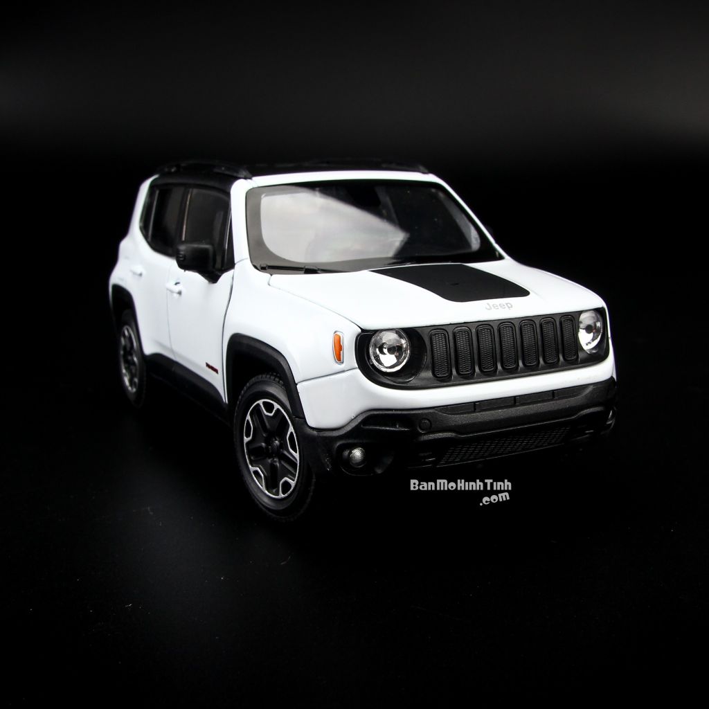 Mô hình xe Jeep Renegade Trailhawk 1:24 Welly - 24071