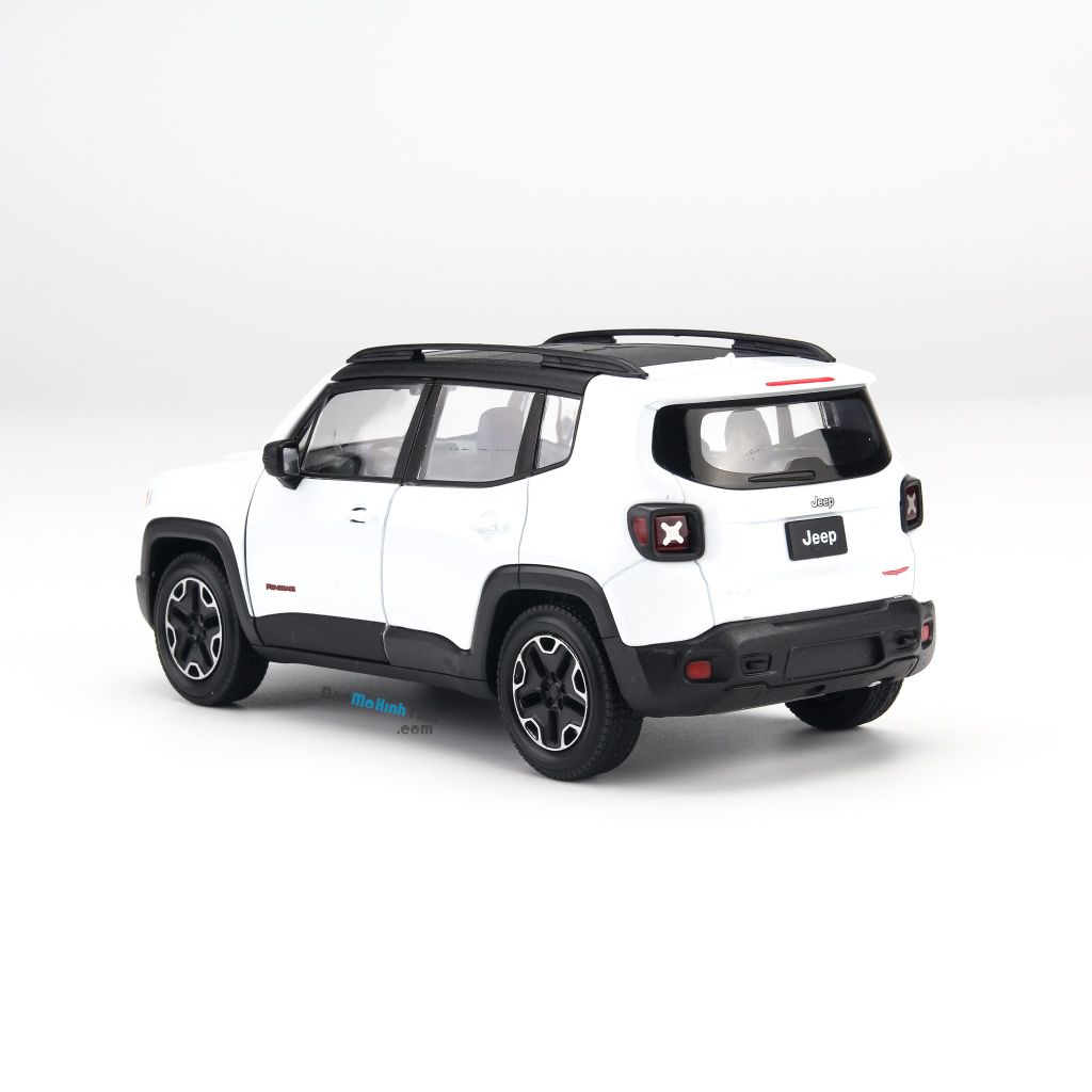 Mô hình xe Jeep Renegade Trailhawk 1:24 Welly - 24071