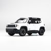 Mô hình xe Jeep Renegade Trailhawk White 1:24 Welly - 24071