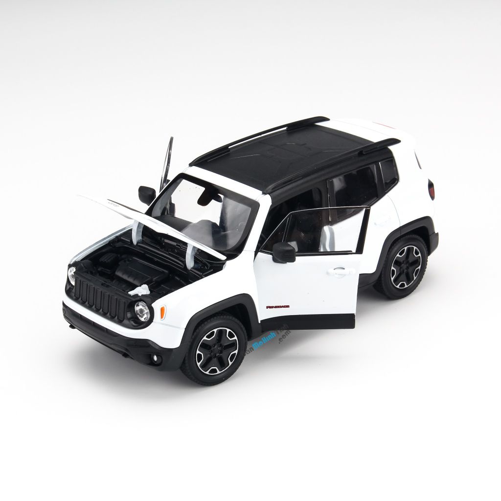Mô hình xe Jeep Renegade Trailhawk 1:24 Welly - 24071