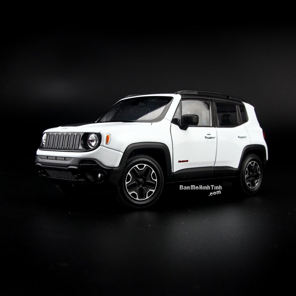 Mô hình xe Jeep Renegade Trailhawk 1:24 Welly - 24071