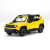 Mô hình xe Jeep Renegade Trailhawk Yellow 1:24 Welly - 24071