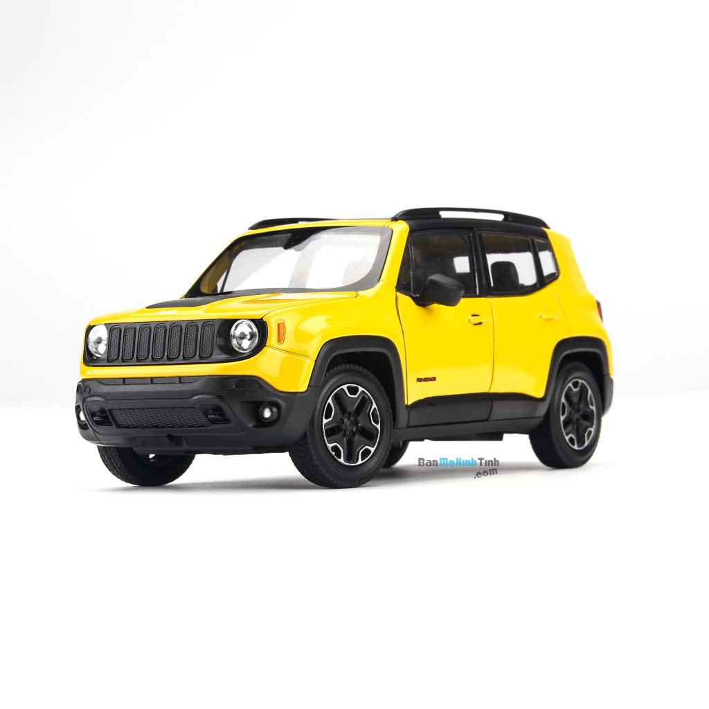 Mô hình xe Jeep Renegade Trailhawk 1:24 Welly - 24071