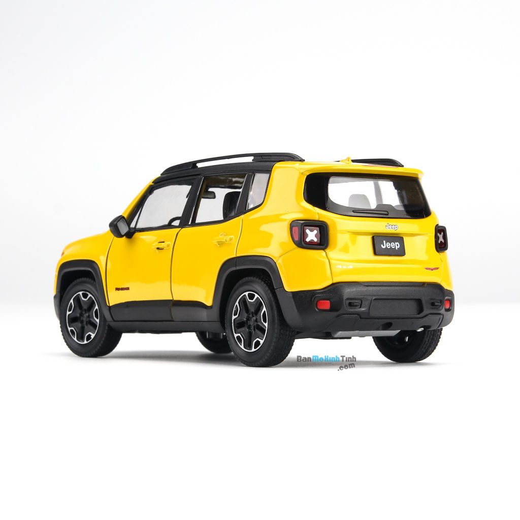 Mô hình xe Jeep Renegade Trailhawk 1:24 Welly - 24071