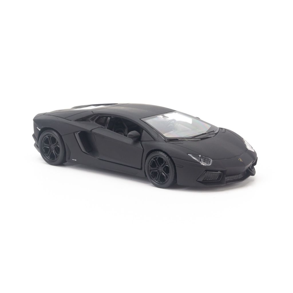 Mô hình xe Lamborghini Aventador LP700-4 1:36 Welly Matte Black