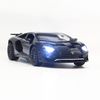 Mô hình xe Lamborghini Aventador LP750-4 SV Black 1:32 Miniauto (9)