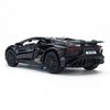 Mô hình xe Lamborghini Aventador LP750-4 SV Black 1:32 Miniauto (5)