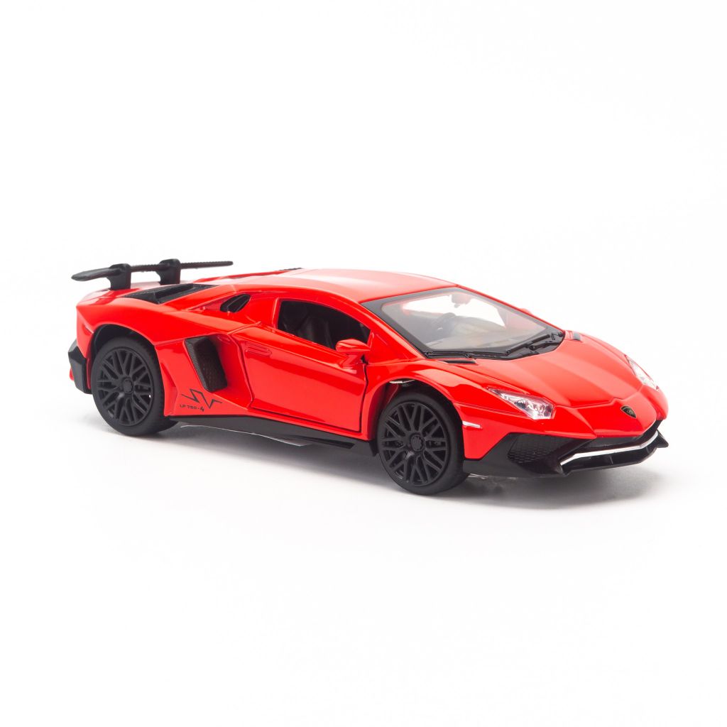 Mô hình xe Lamborghini Aventador LP750-4 SV 1:32 Miniauto Red