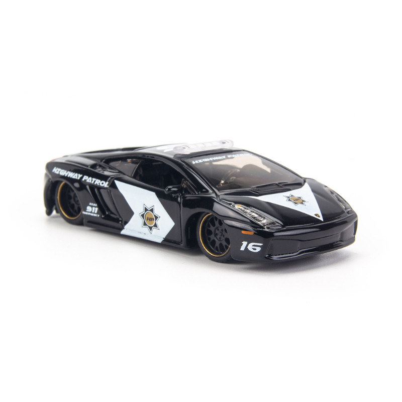 Mô hình xe Lamborghini Gallardo Police Highway Patrol 1:64 Bburago