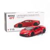 Mô hình xe Lamborghini Huracan Evo 1:64 Mini GT Red (3)