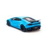 Mô hình xe Lamborghini Huracan LB Works 1:64 Mini GT Light Blue 189 (2)