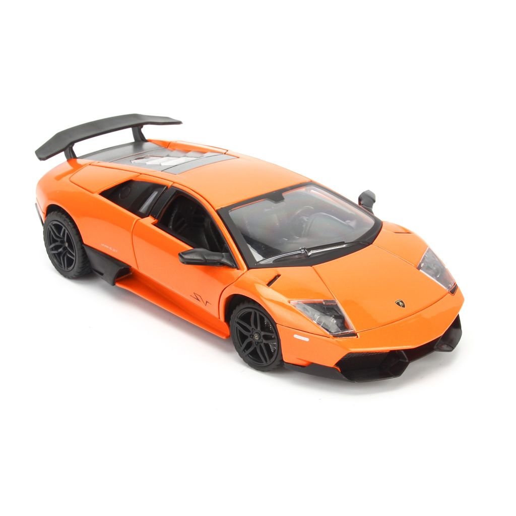 Mô hình xe Lamborghini Murcielago LP670 SV Orange 1:24 MZ