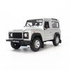 Mô hình xe Land Rover Defender 1:24 Welly Silver (4)