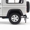 Mô hình xe Land Rover Defender 1:24 Welly Silver (7)