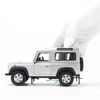 Mô hình xe Land Rover Defender 1:24 Welly Silver (8)