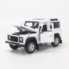 Mô hình xe Land Rover Defender 1:24 Welly White (6)