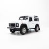 Mô hình xe Land Rover Defender 1:24 Welly White (4)