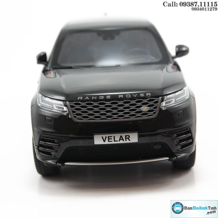 MÔ HÌNH LAND ROVER VELAR BLACK 1:18 LCD