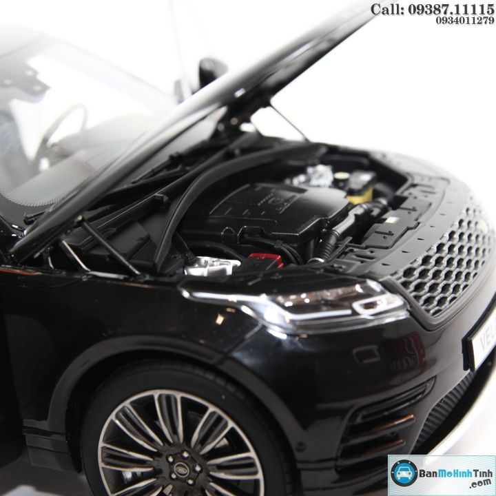 MÔ HÌNH LAND ROVER VELAR BLACK 1:18 LCD
