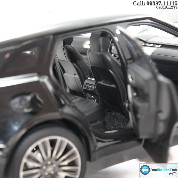 MÔ HÌNH LAND ROVER VELAR BLACK 1:18 LCD