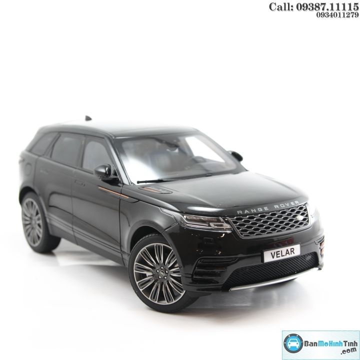 MÔ HÌNH LAND ROVER VELAR BLACK 1:18 LCD