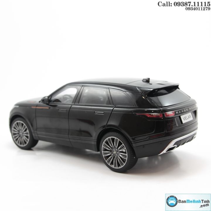 MÔ HÌNH LAND ROVER VELAR BLACK 1:18 LCD