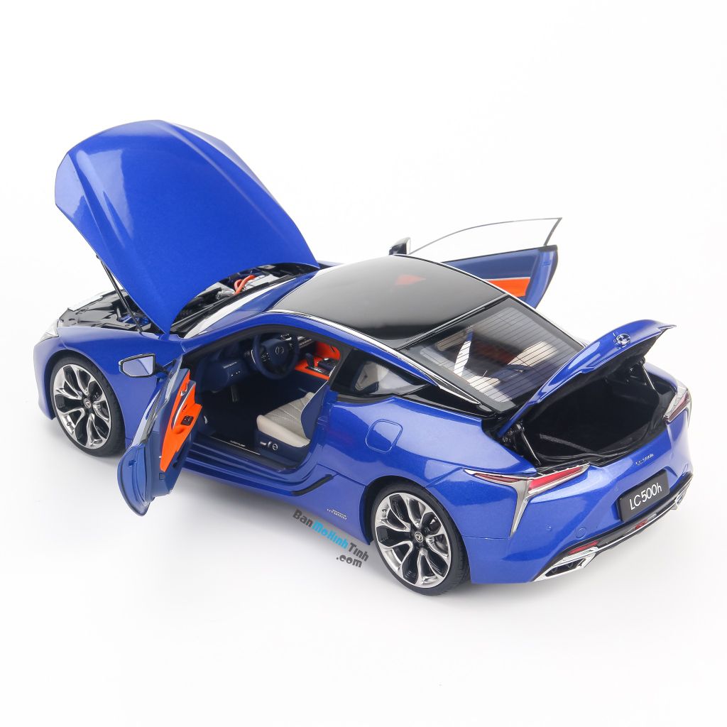 Mô hình xe Lexus LC500h 1:18 Dealer