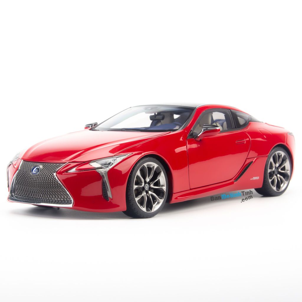 Mô hình xe Lexus LC500h 1:18 Dealer