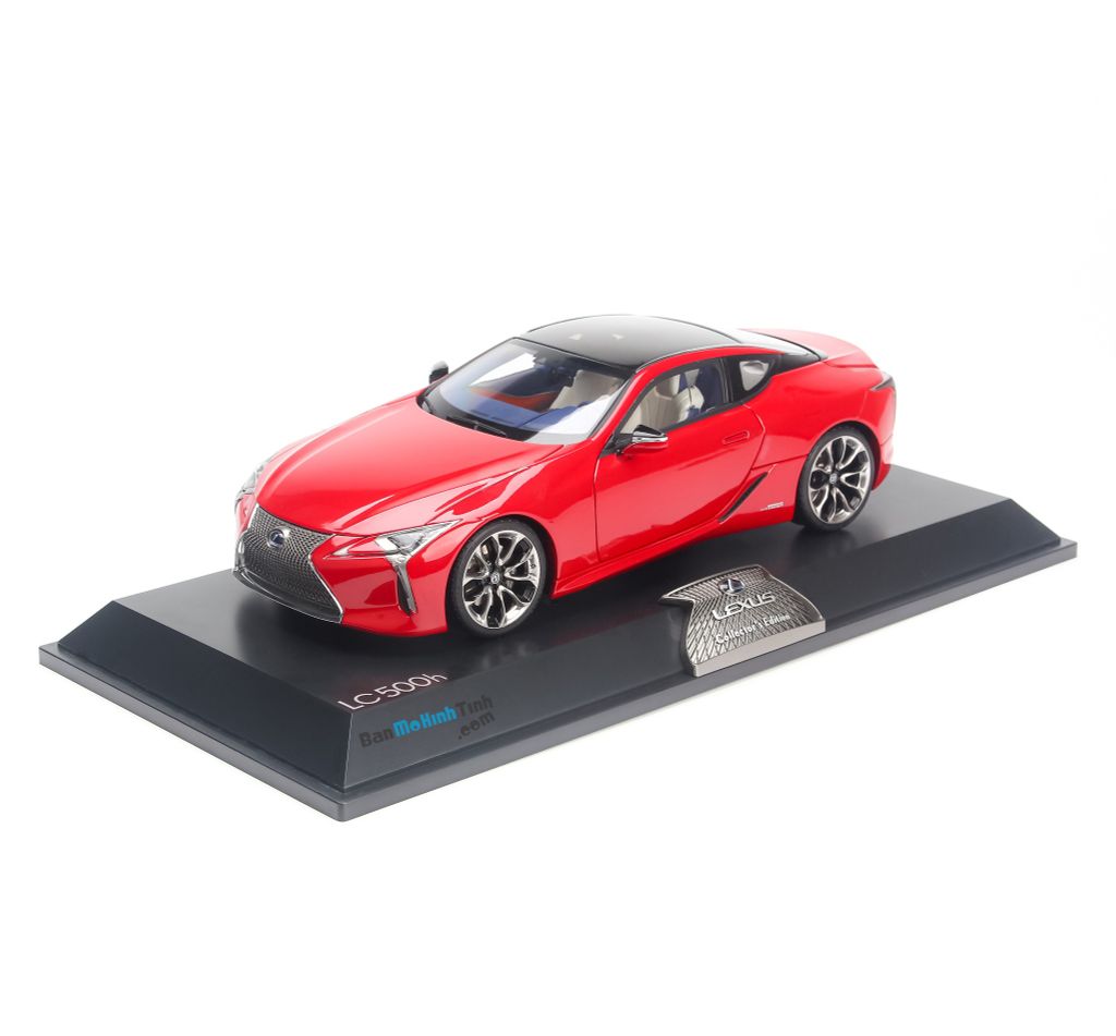 Mô hình xe Lexus LC500h 1:18 Dealer