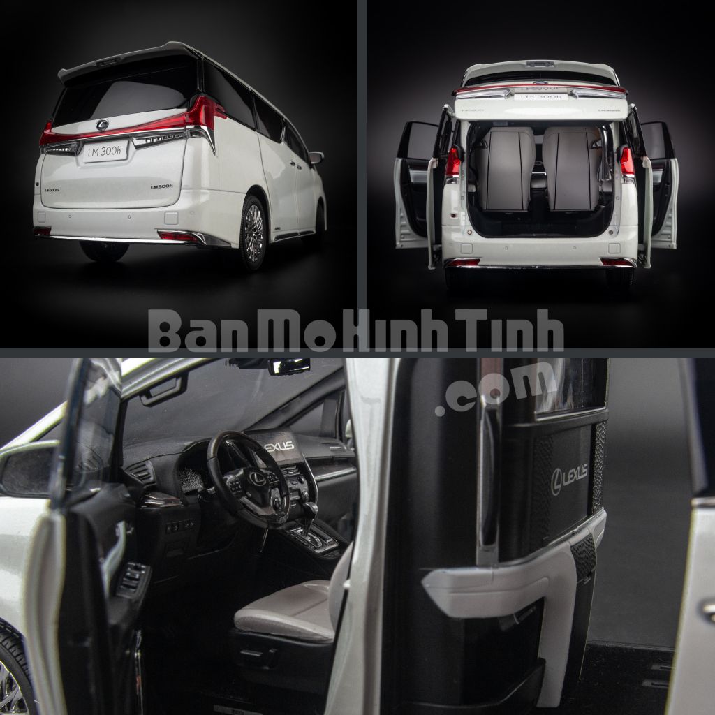 Mô hình xe Lexus LM300h 1:18 Kengfai