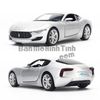 Mô hình xe Maserati GT Alfieri 1:36 Jackiekim Silver (3)