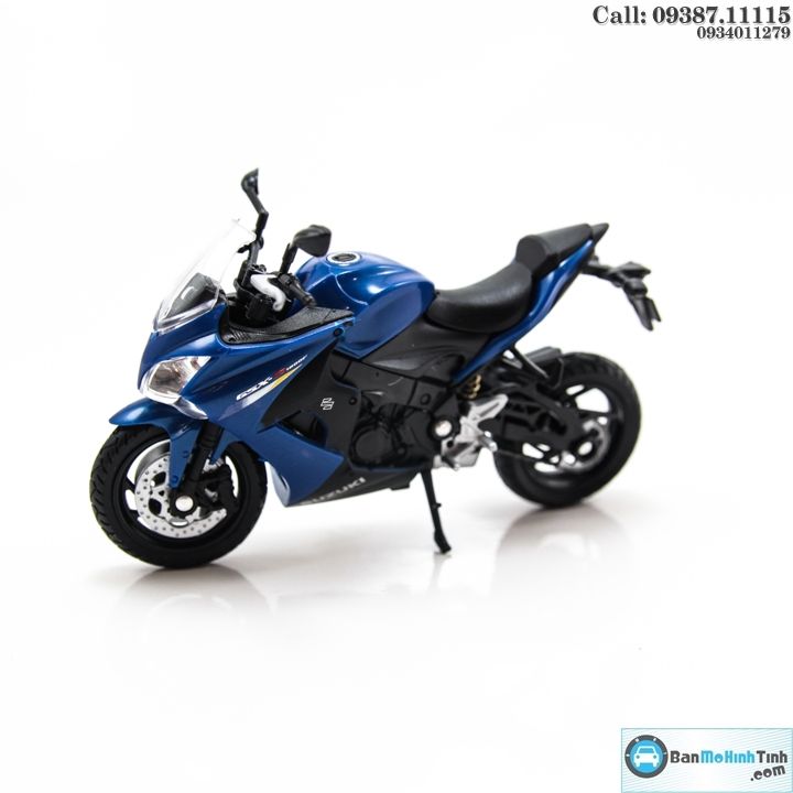 MÔ HÌNH SUZUKI GSX-S1000F BLUE 1:18 WELLY