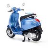 Mô hình xe máy Vespa Primavera 150 1:12 Maisto Blue (7)