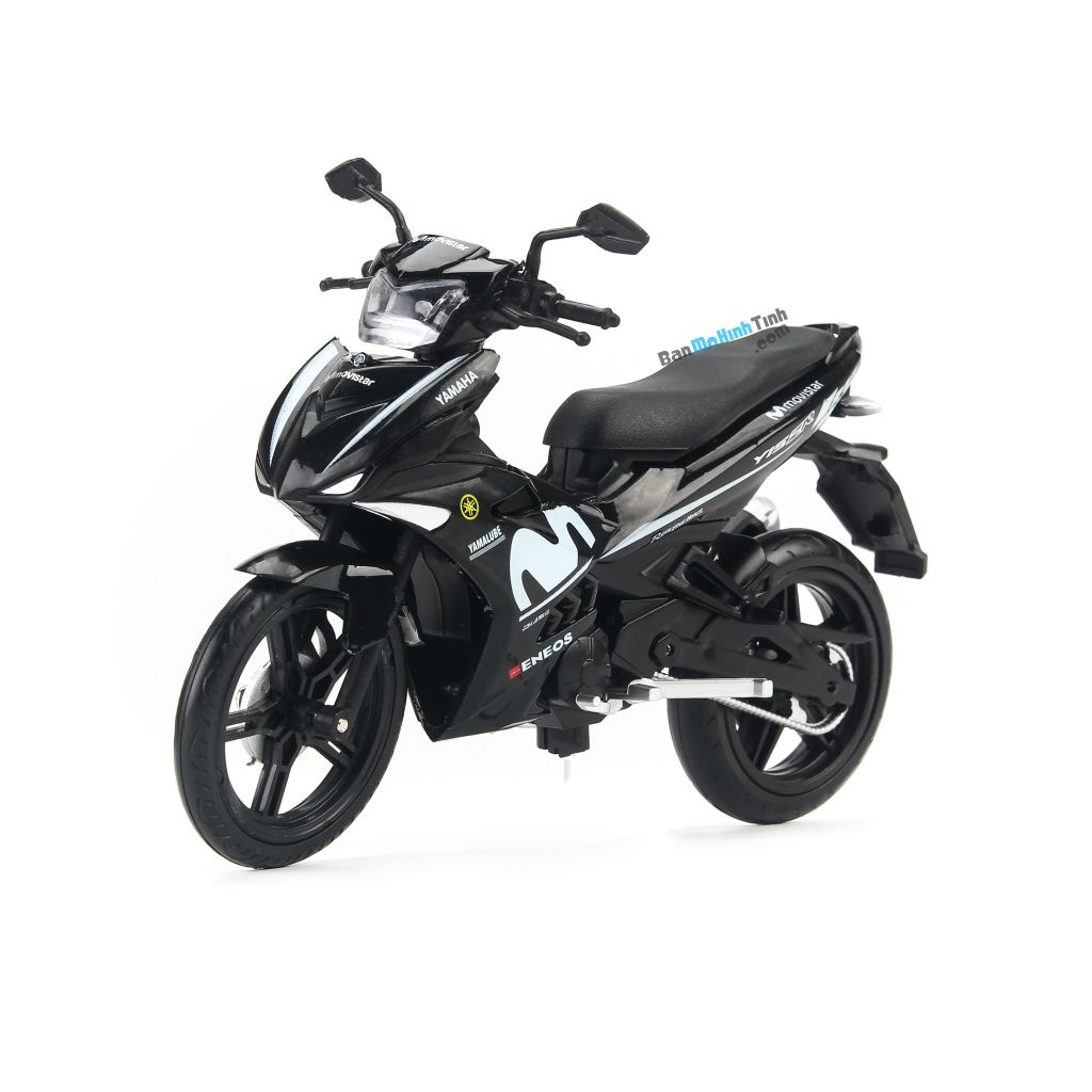 Mô hình xe máy Yamaha Exciter Y15ZR Movistar 1:12 Dealer