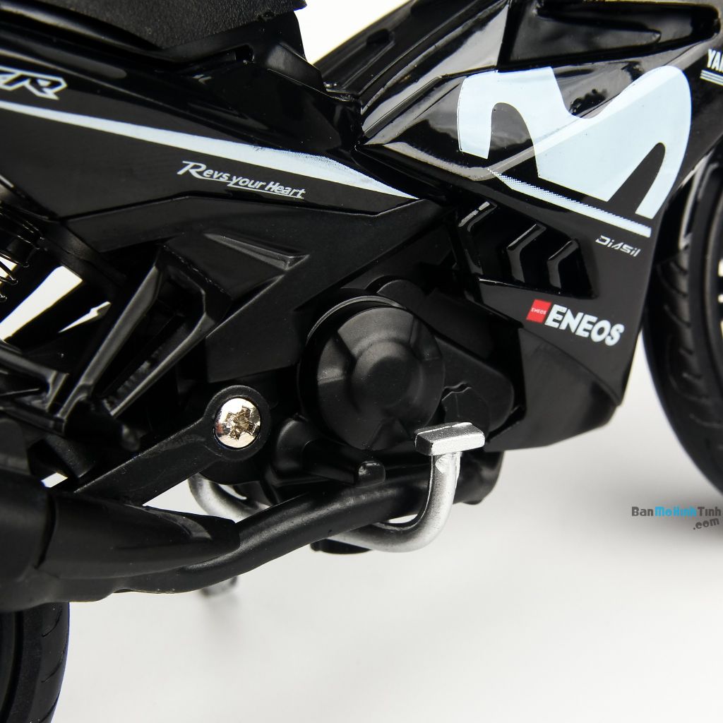 Mô hình xe máy Yamaha Exciter Y15ZR Movistar 1:12 Dealer