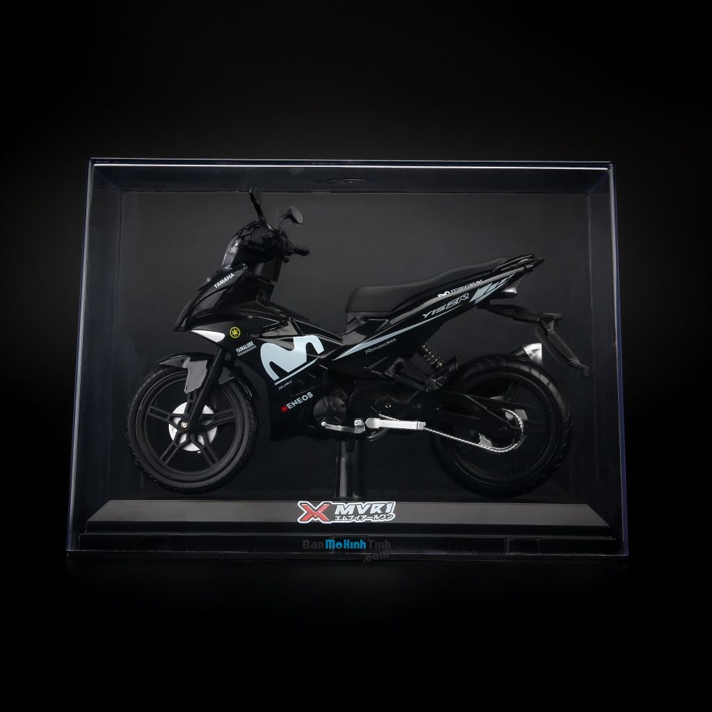 Mô hình xe máy Yamaha Exciter Y15ZR Movistar 1:12 Dealer