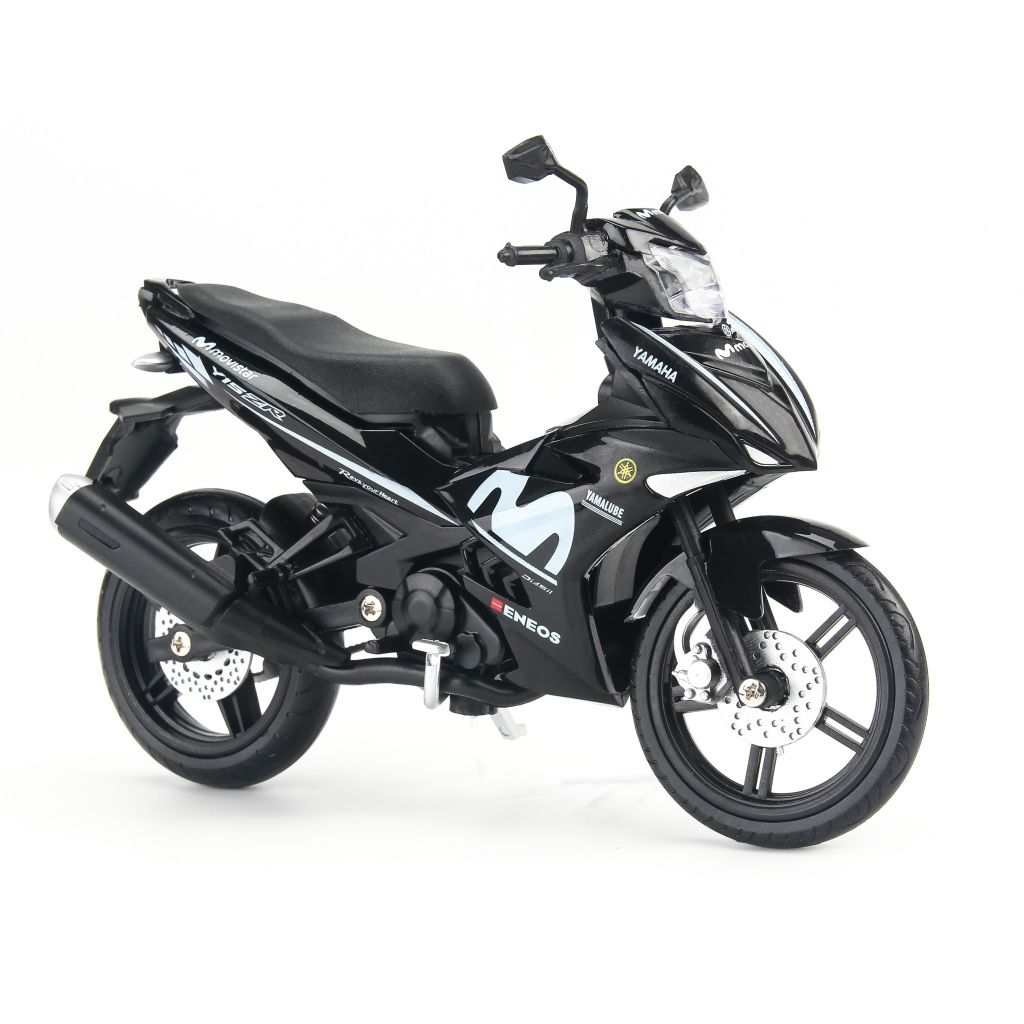 Mô hình xe máy Yamaha Exciter Y15ZR Movistar 1:12 Dealer
