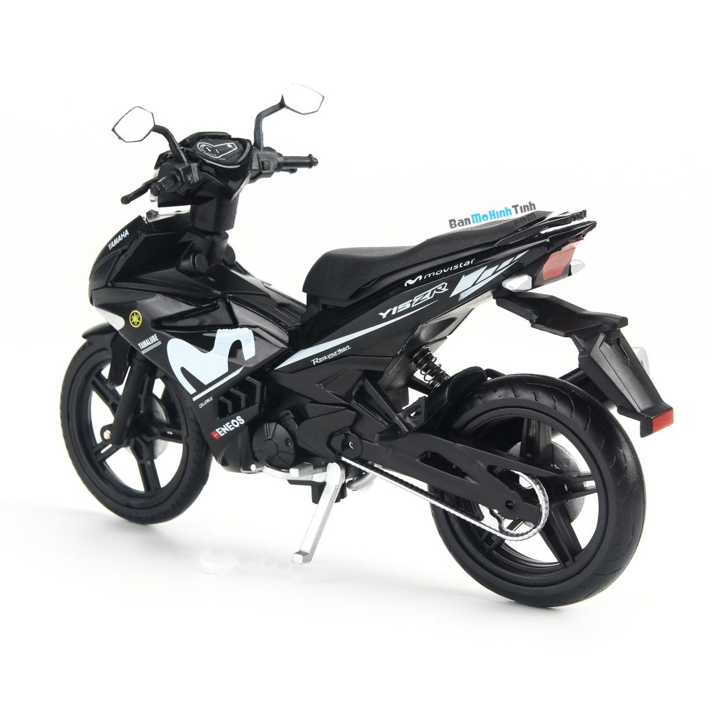 Mô hình xe máy Yamaha Exciter Y15ZR Movistar 1:12 Dealer