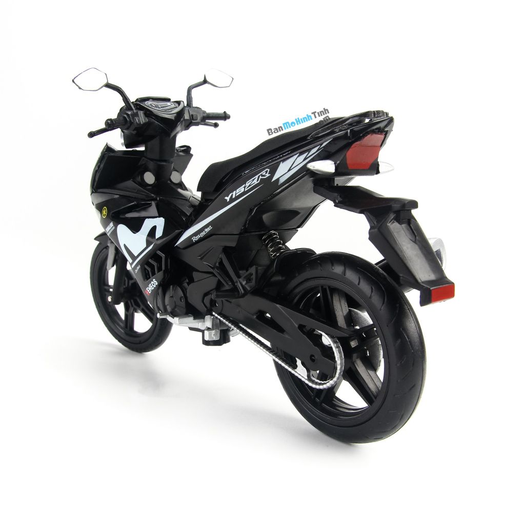 Mô hình xe máy Yamaha Exciter Y15ZR Movistar 1:12 Dealer