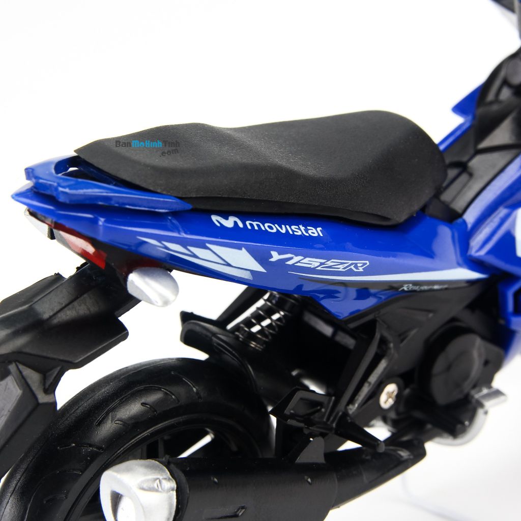 Mô hình xe máy Yamaha Exciter Y15ZR Movistar 1:12 Dealer