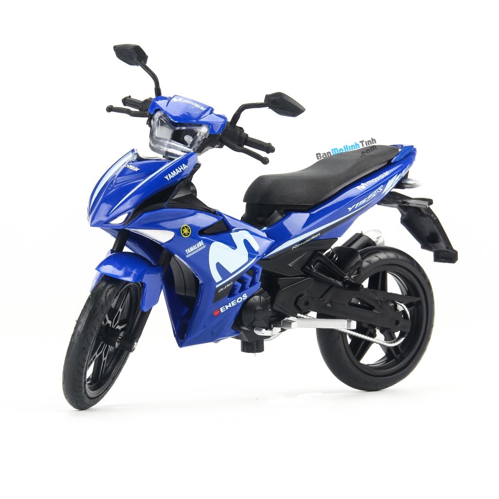 Mô hình xe máy Yamaha Exciter Y15ZR Movistar 1:12 Dealer