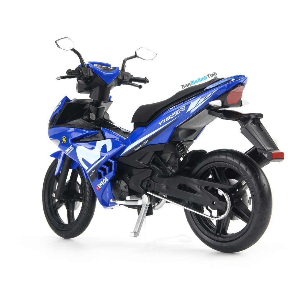 Mô hình xe máy Yamaha Exciter Y15ZR Movistar 1:12 Dealer