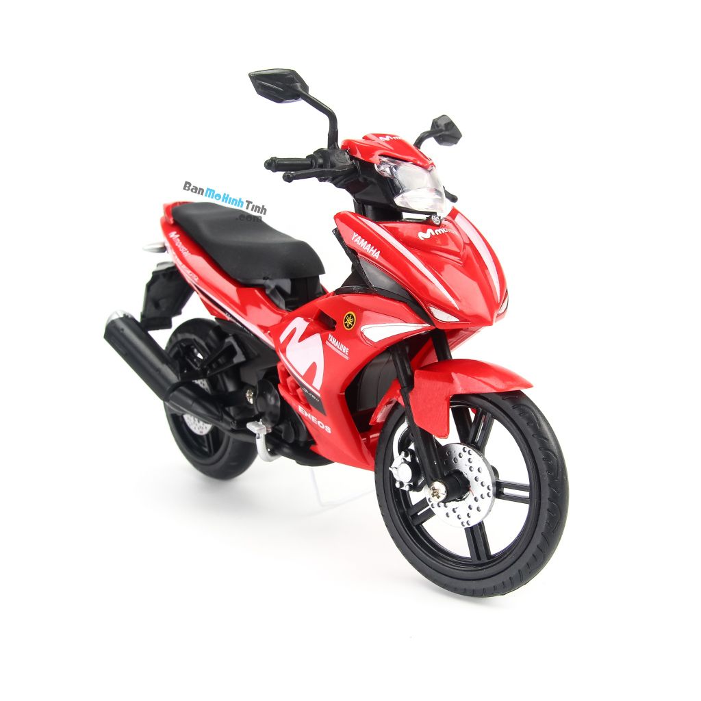 Mô hình xe máy Yamaha Exciter Y15ZR Movistar 1:12 Dealer