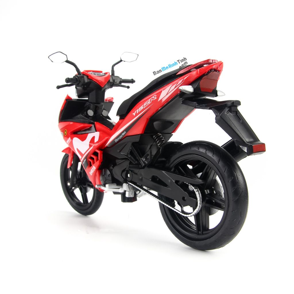 Mô hình xe máy Yamaha Exciter Y15ZR Movistar 1:12 Dealer
