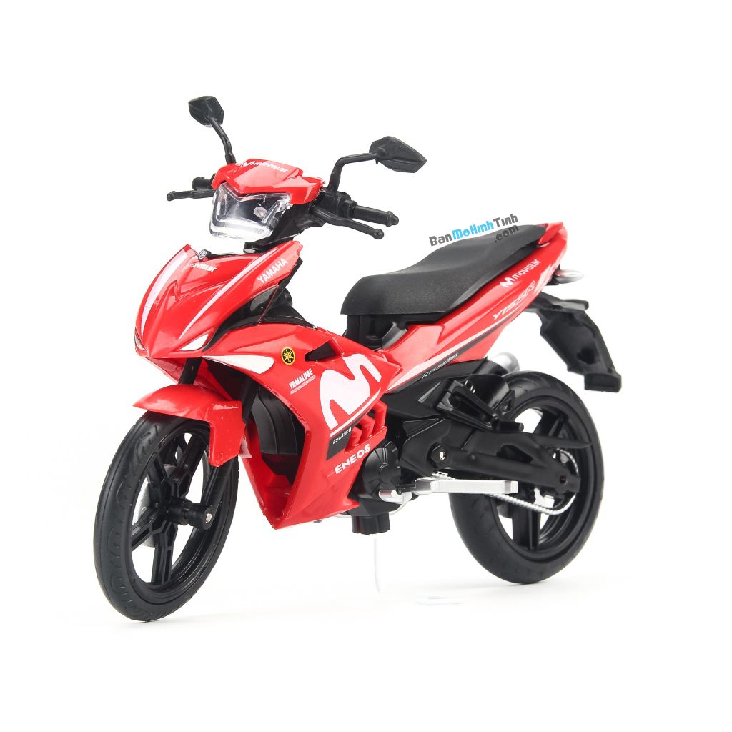 Mô hình xe máy Yamaha Exciter Y15ZR Movistar 1:12 Dealer